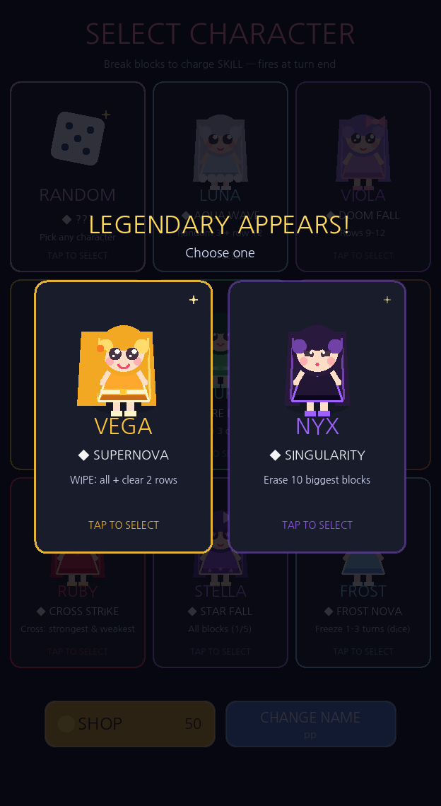 Hidden Legendaries