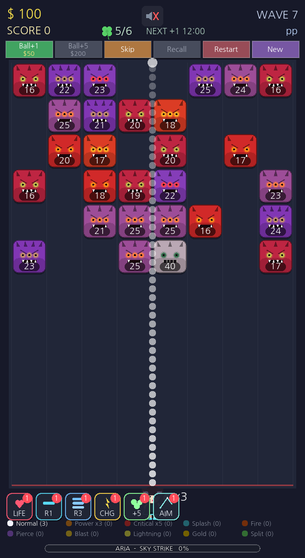 Turn-Based Block Breaking